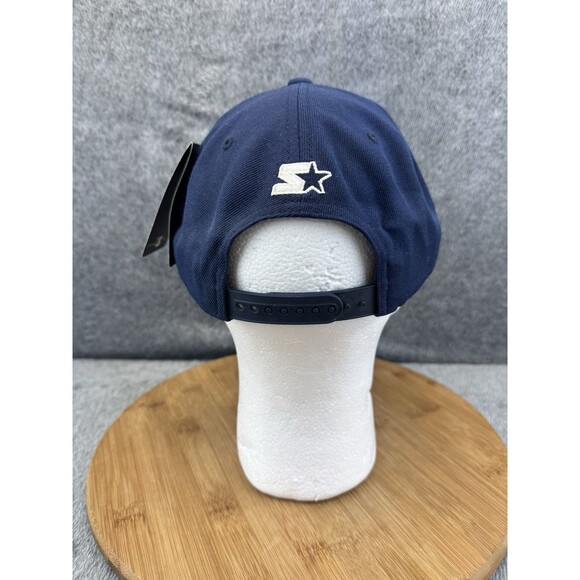 Villanova Wildcats University Hat Cap Snap Back Adult Blue Starter Black Label - Picture 6 of 10